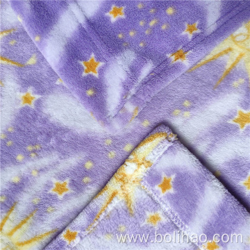 Bright Printed Coral Velvet Fleece Blankets